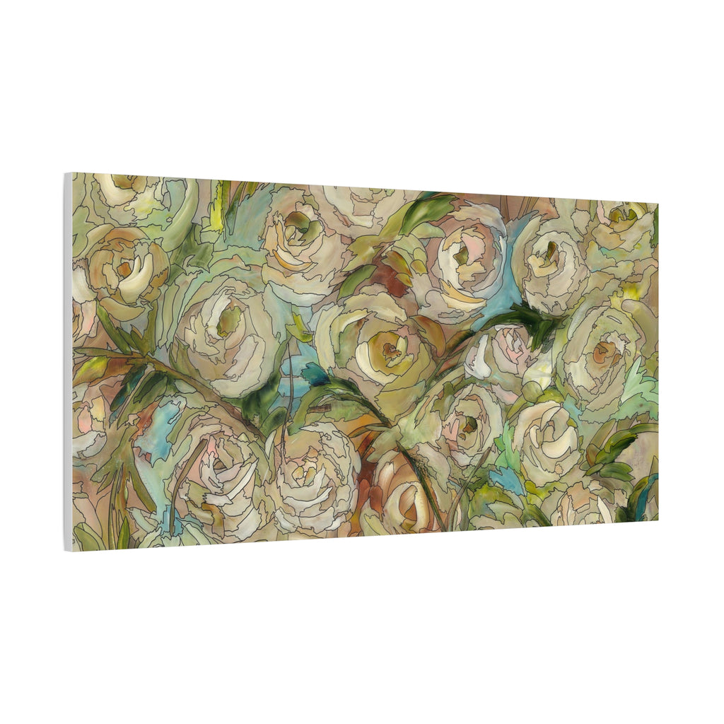 Floral Rose Canvas Print — Stretched Wall Art