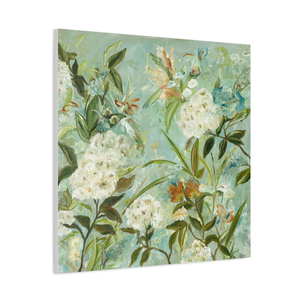 Abstract Floral Botanical -  Canvas Fine Art Print Edition