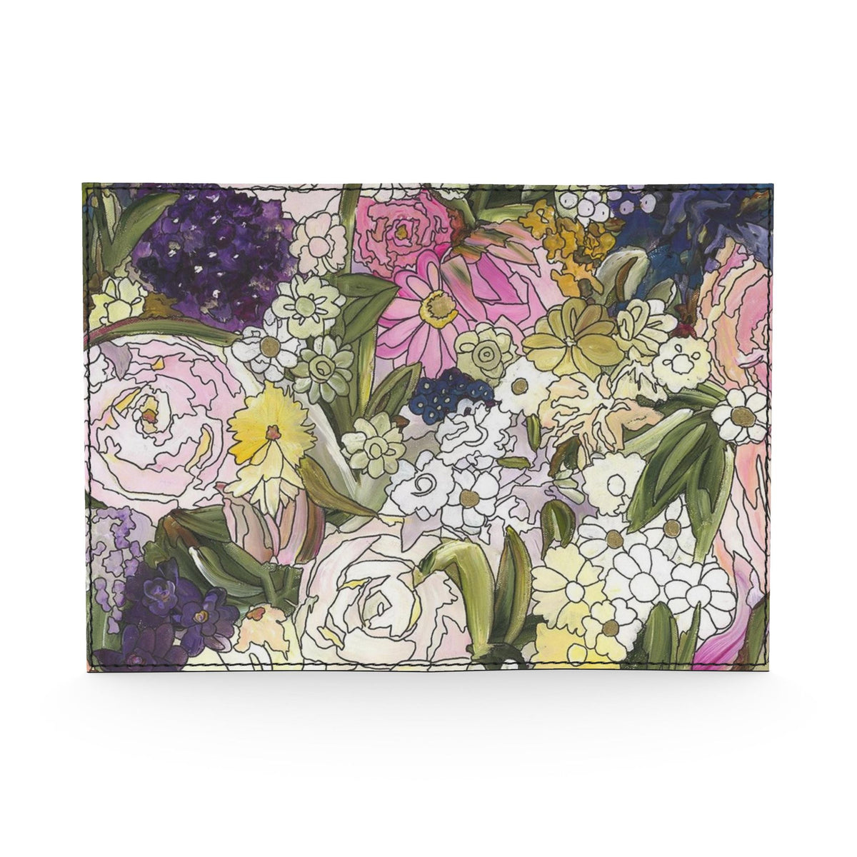 Montmartre Floral Art Passport Cover