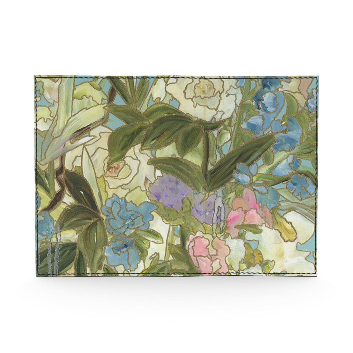 Monaco Floral Art Passport Cover