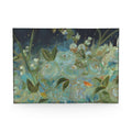 Northern Lights Floral Art Passport Cover