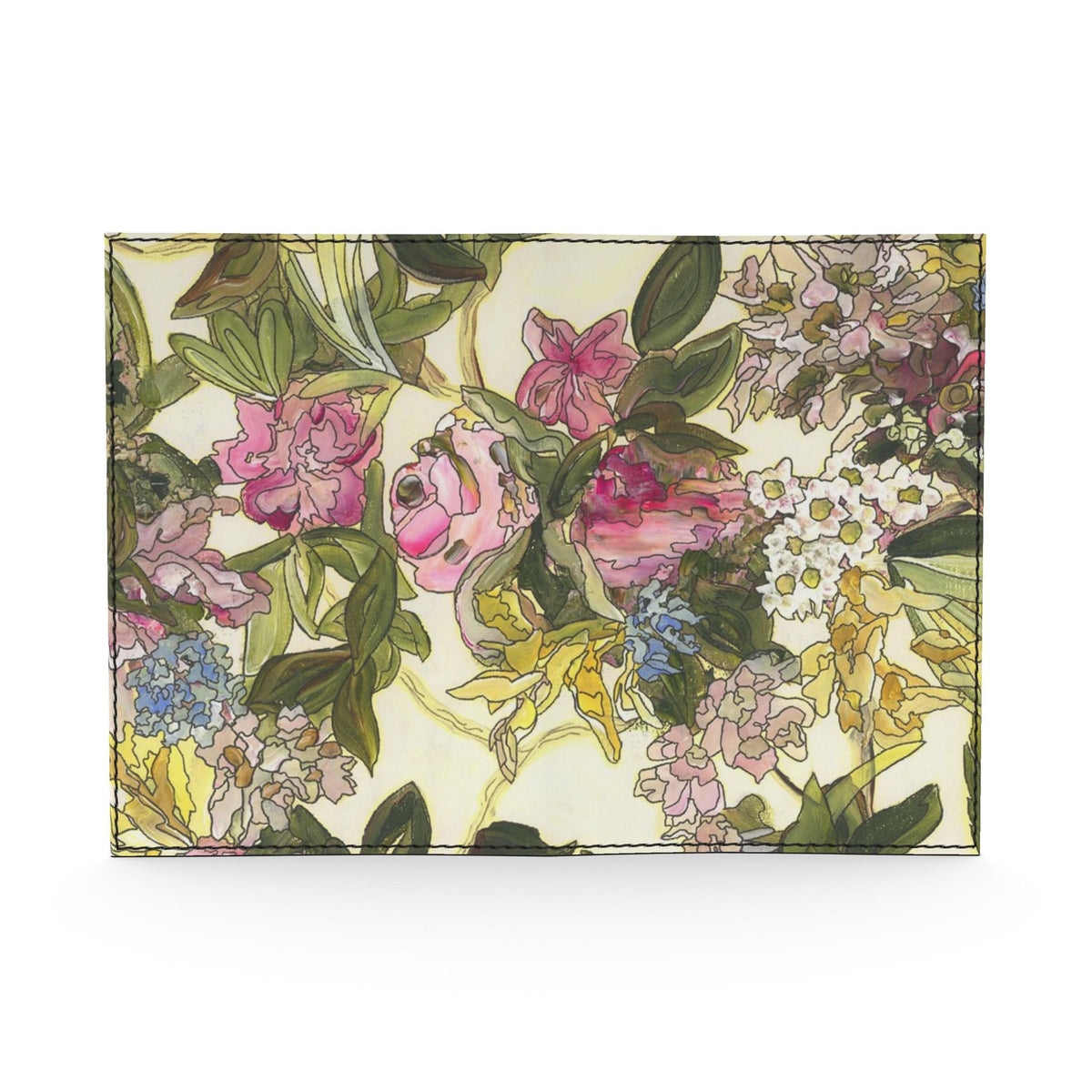 Tuscany Floral Art Passport Cover