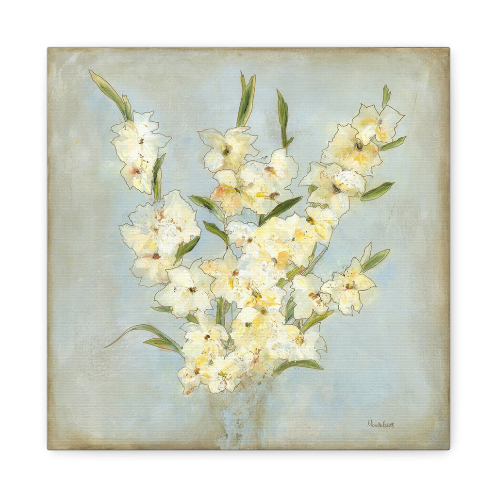 Yellow Gladiolas - Canvas Edition