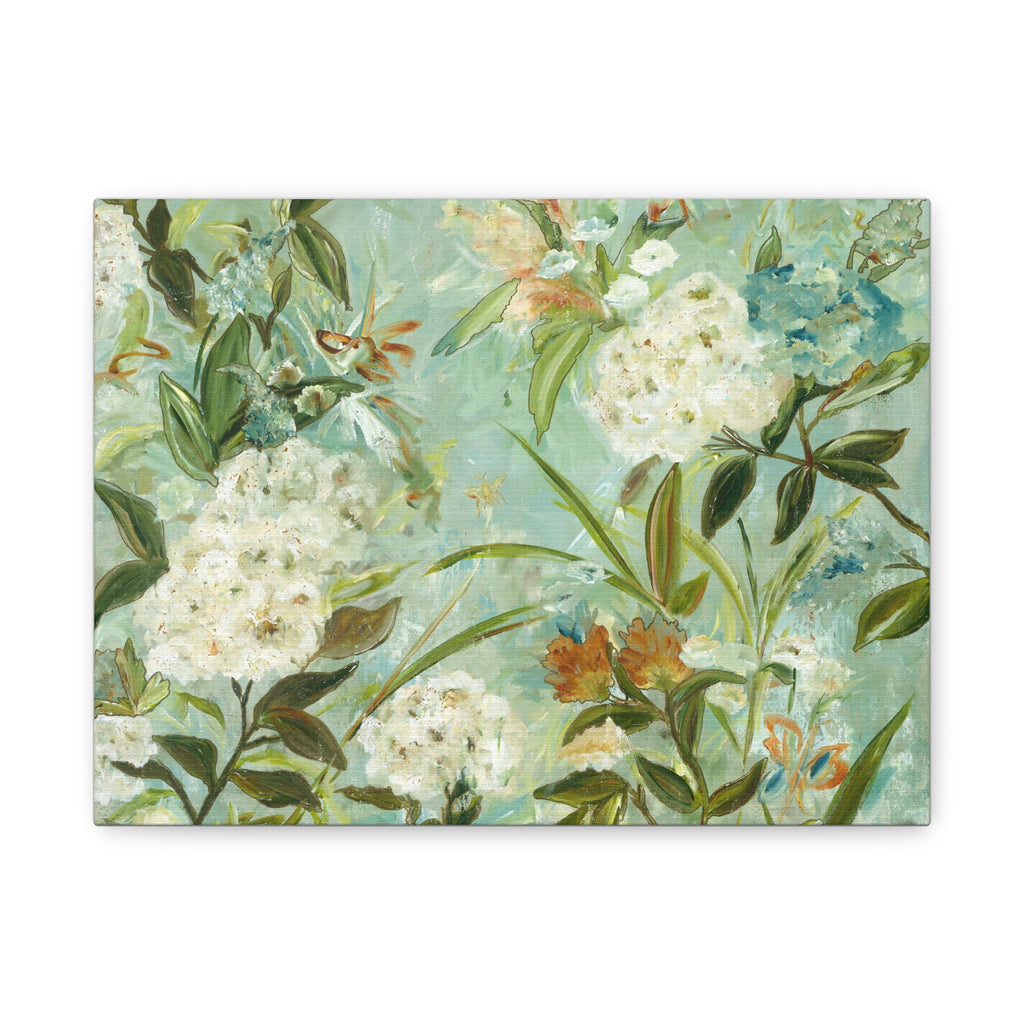 Abstract Floral Botanical -  Canvas Fine Art Print Edition