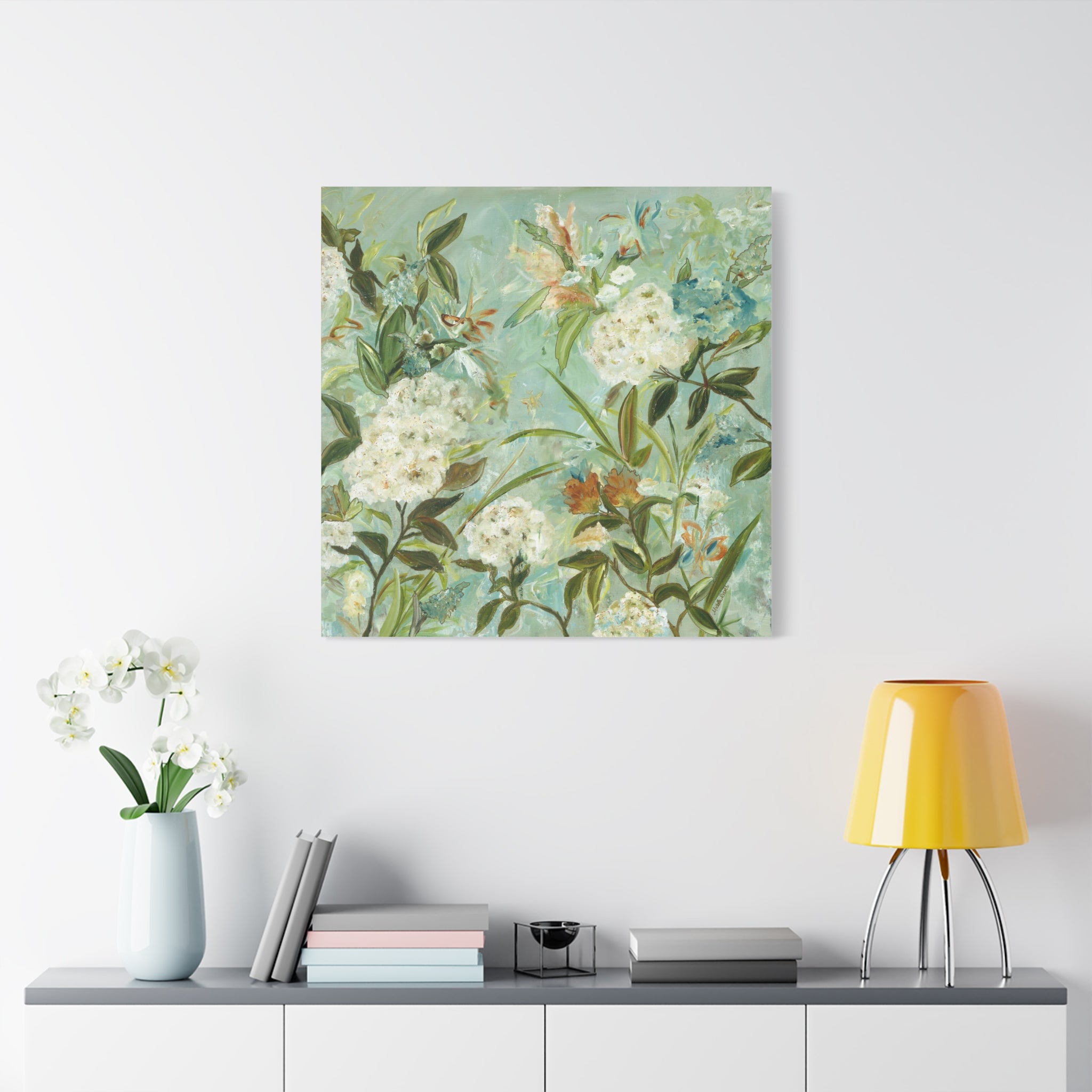Abstract Floral Botanical -  Canvas Fine Art Print Edition